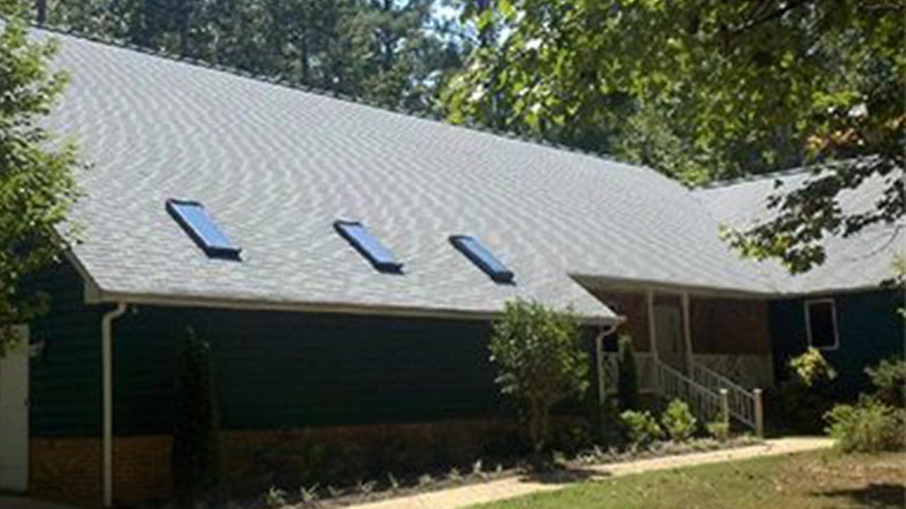 Soft wash roof cleaning in Northeast Ohio